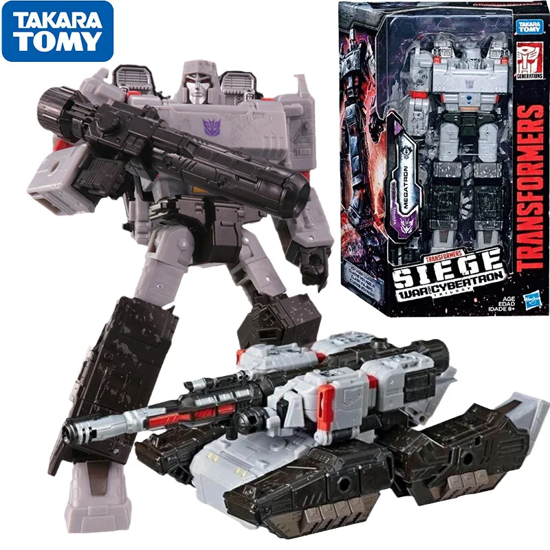 

Hasbro Transformers Earthrise MEGATRON complete Voyager Wfc War For Cybertron Anime Figure Robot Action Model Toys Gift