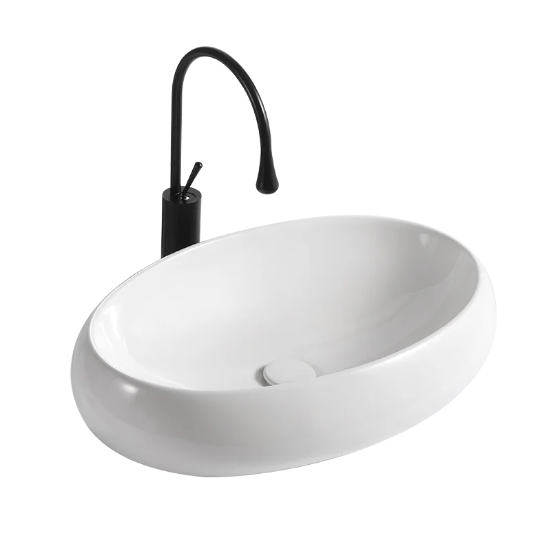 Oval countertop basin washbasin washbasin wash basin hotel washbasin ceramic basin