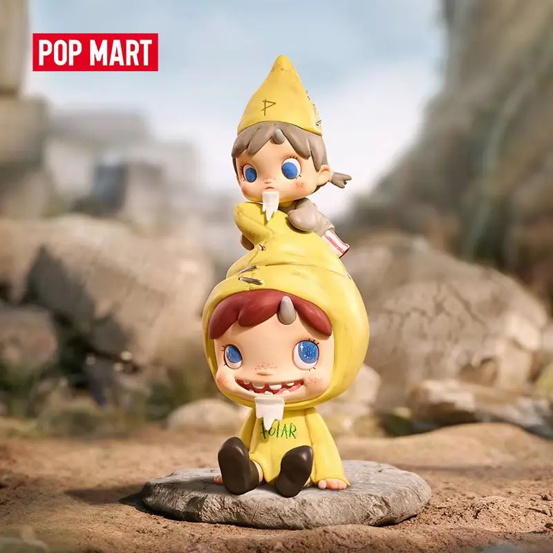 

Официальная аутентичная фигурка Pop Mart Polar Doubly Curious Spriteling, 13,5 см, мультяшный мальчик/девочка, украшение для дома