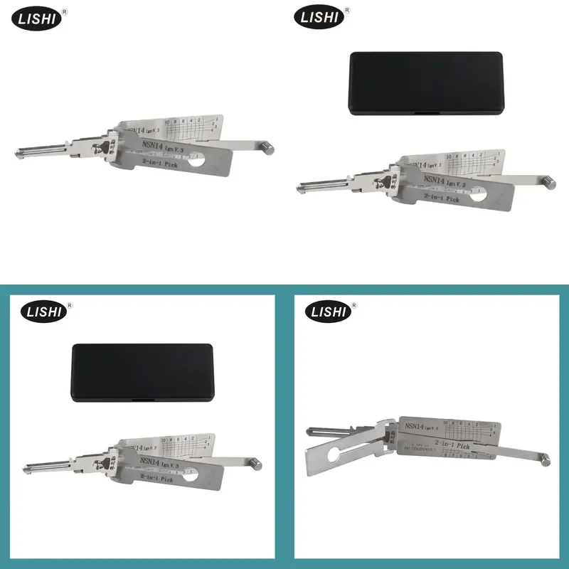 Lishi 2-in-1 Lock Pick NEW LISHI NSN14(Ign) 2-in-1 Auto Pick and Decoder