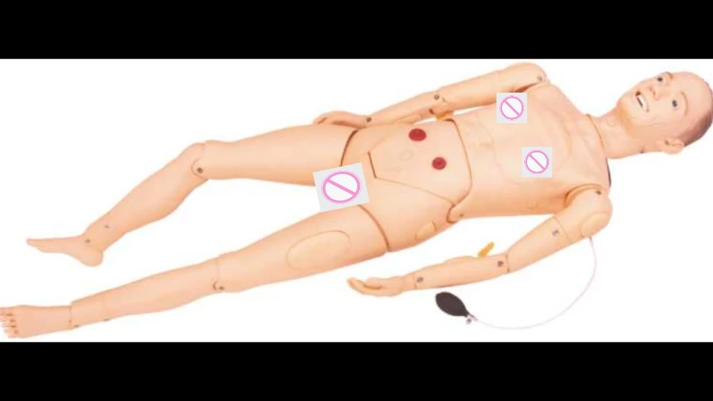 

Advanced Full Function Geriatric Caregiver Male Elderly Simulator Clinical Nursing Skills Training