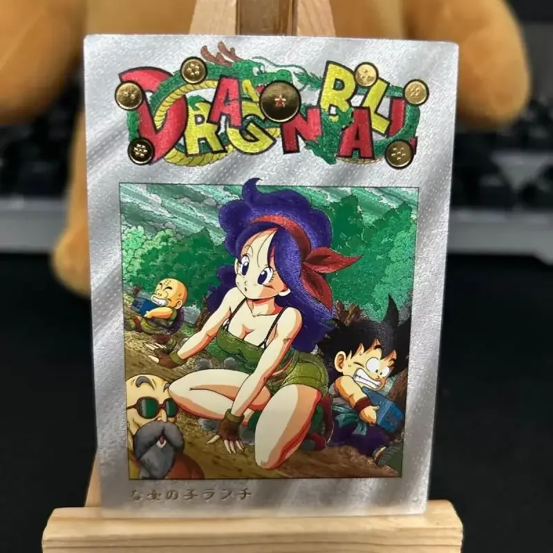 Dragon Ball Son Goku Bulma Torankusu Gotenks Homemade Flashcards Anime Characters New Game Collections Boys Birthday Gift