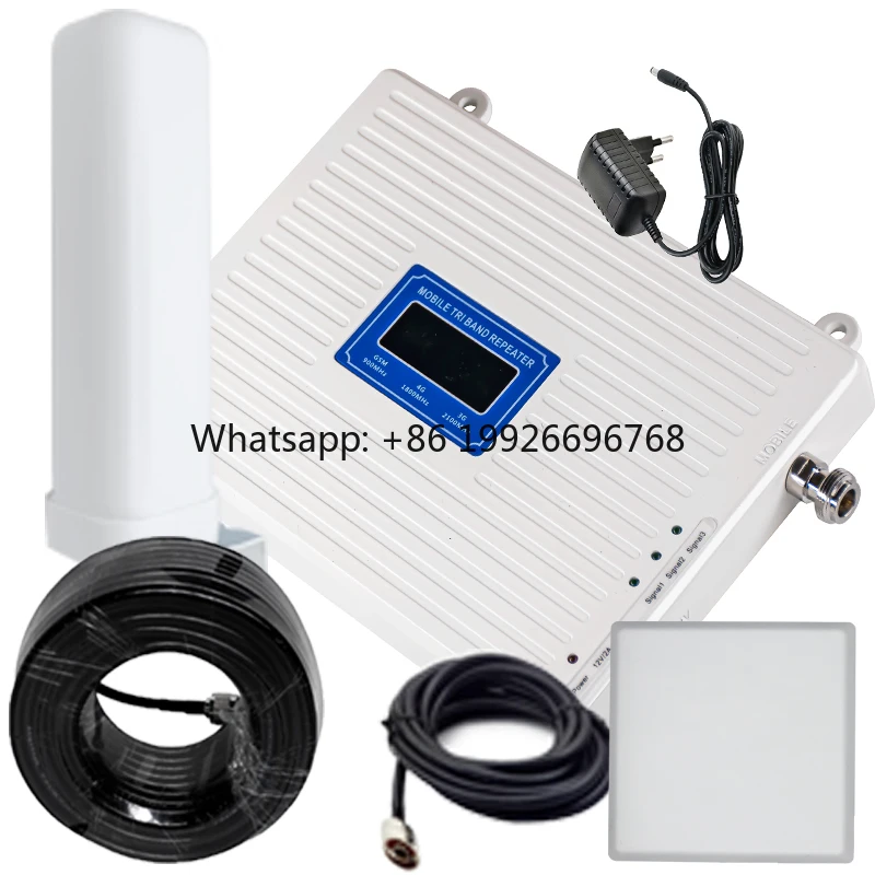 Mobile Signal Booster 2G 3G 4G 5G LTE Cellular 4G Signal Repeater Booster Amplifier for Cell Phones