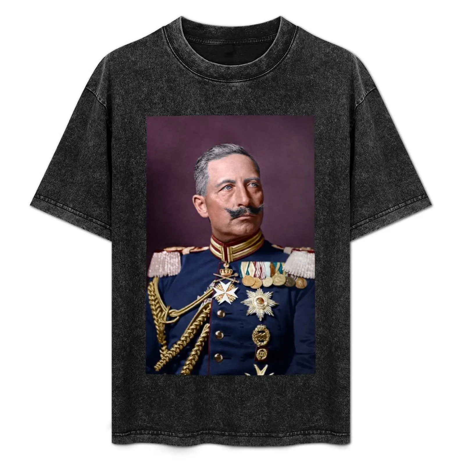 Emperor Wilhelm II T-Shirt Large Size Breathable Tee