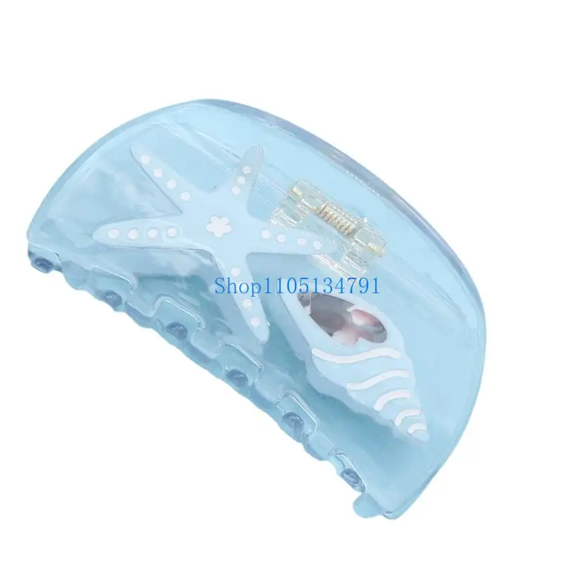 

98 км уникальная заколка для волос, большая синяя заколка для волос, украшение для волос, элегантная широкая заколка для волос,