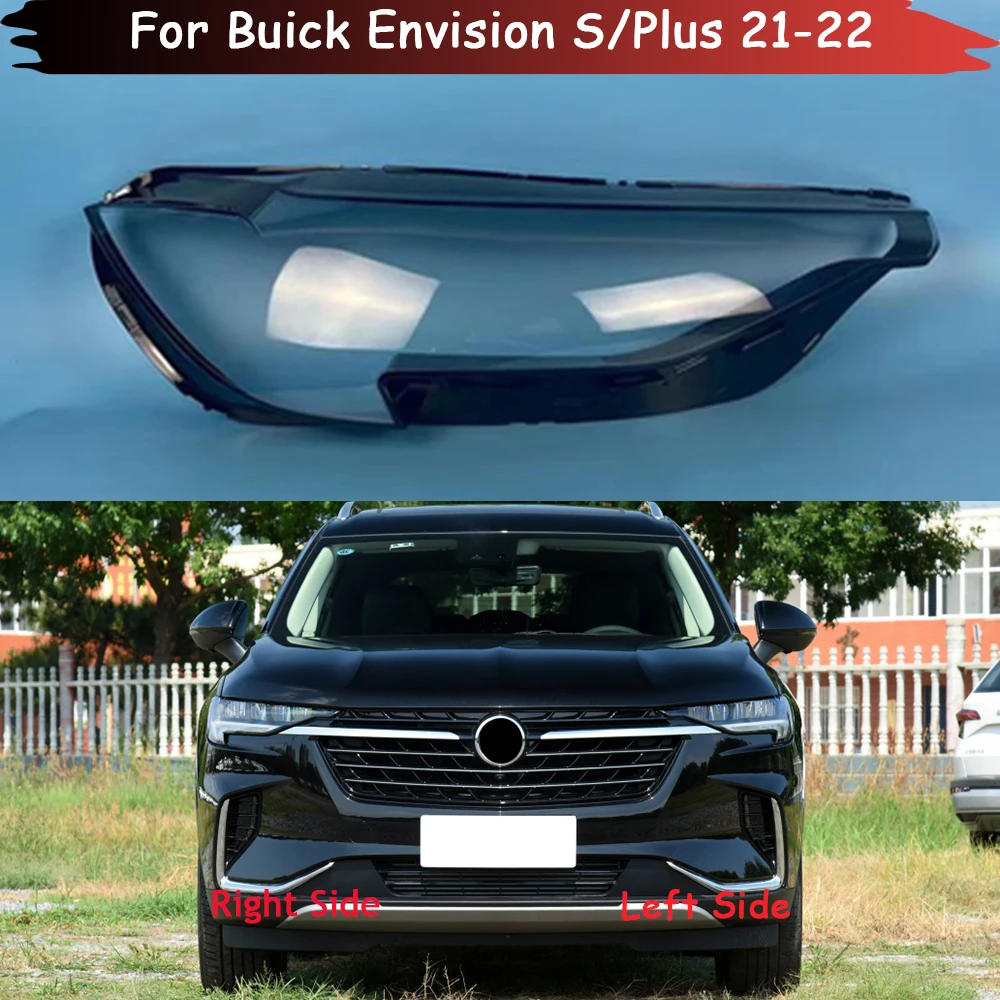 

Front Car Protective Headlight Glass Lens Cover Shade Shell Transparent Light Housing Lamp For Buick Envision S/Plus 2021 2022