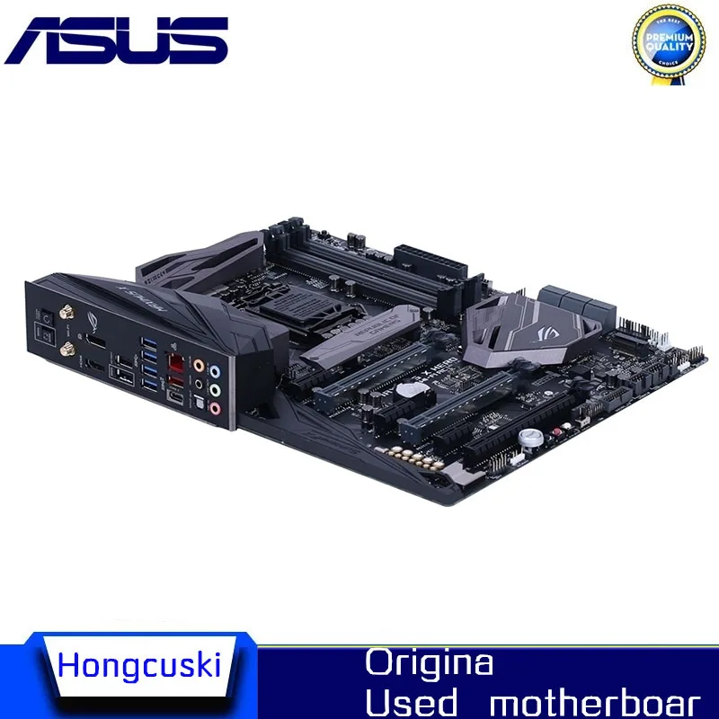 ASUS ROG MAXIMUS X HERO (WI-FI AC) اللوحة الأم الأصلية M.2 NVME 8th 9th المقبس LGA1151 DDR4 Z370 اللوحة الأم لسطح المكتب