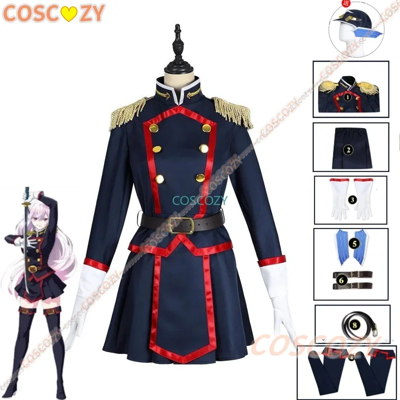 Uzen Kyoka Cosplay Anime Mato Seihei No Slave Cosplay Costume Women Uniform Skirt Suit Party Role Play Clothing Uniforms