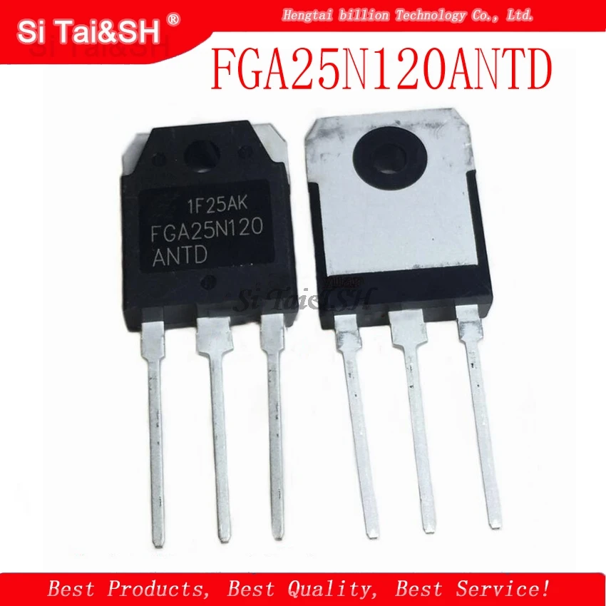 10 قطعة/الوحدة FGA25N120ANTD FGA25N120 ANTD 25N120 قذيفة مقاومة للماء