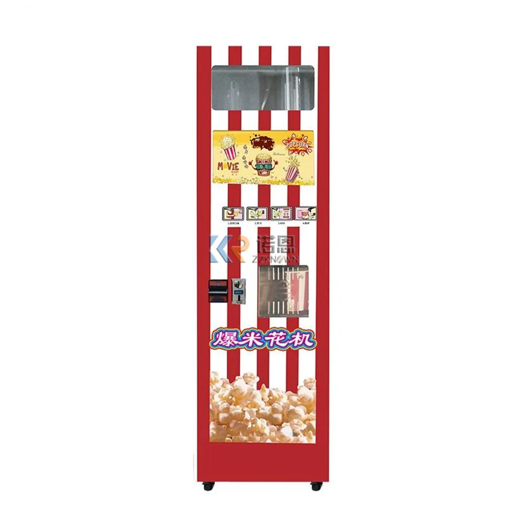 2023 Popular Design Automatic Popcorn Vending Machine Food Vending Machine Popcorn