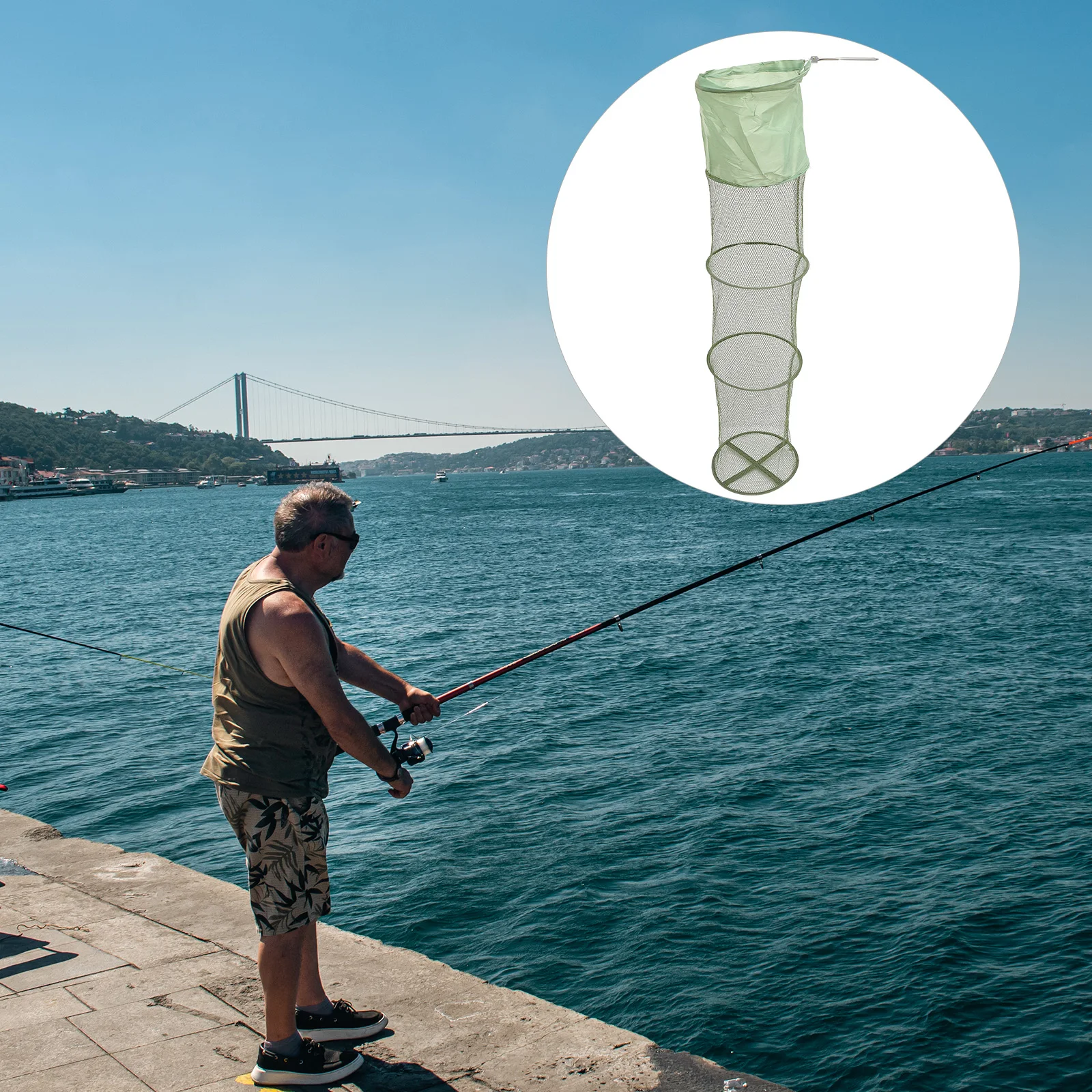 

Anti-fishing Net Nets Guard Folding Simple Protector Rubberized Mesh Tools Tuck