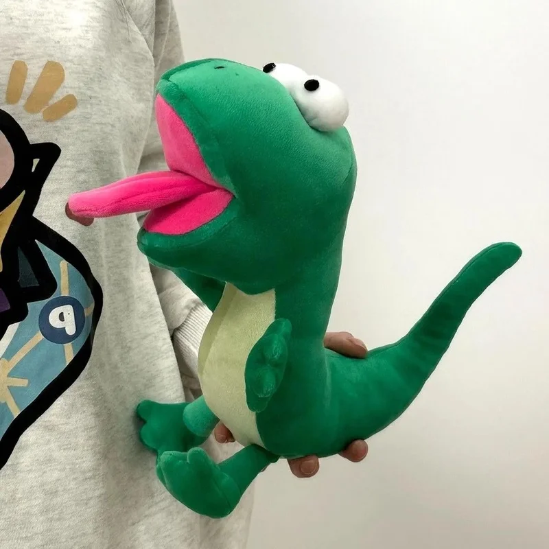 

Плюшевая игрушка-подушка Том Лягушонок из мультфильма Hoppers с подвижным языком, сувенир по мотивам фильма, декор для комнаты, подарок