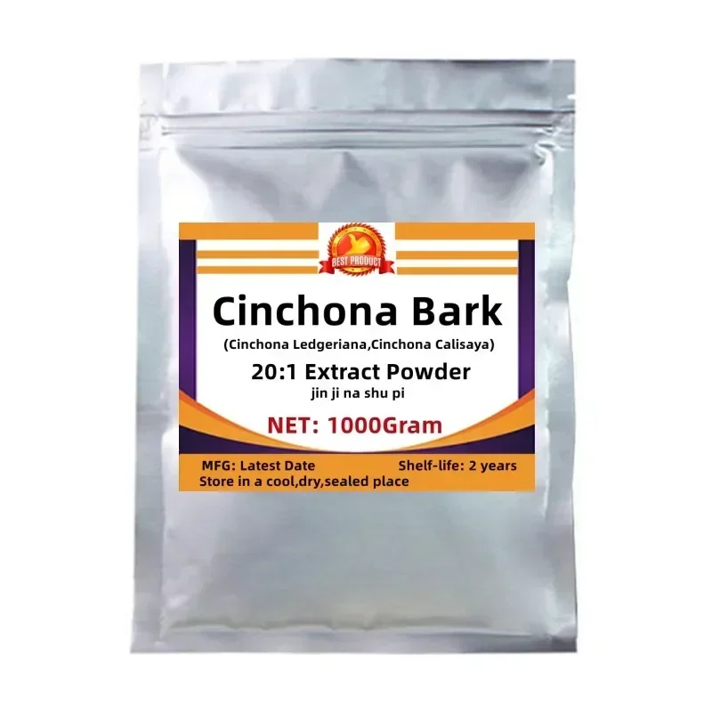 50g-1000g High-quality Cinchona Bark ext 20:1, Free Shipping