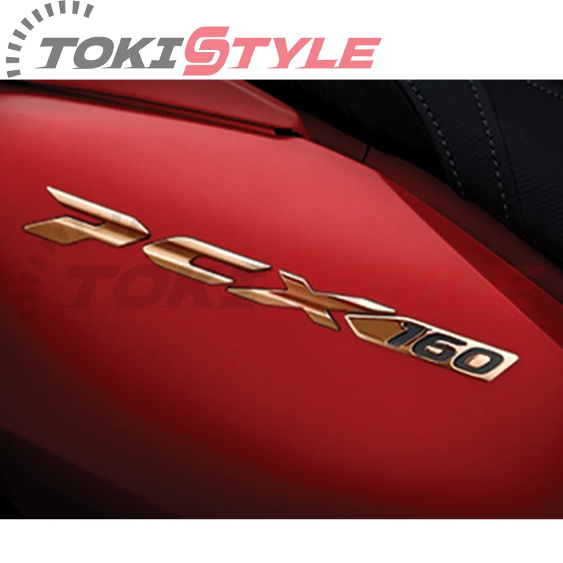 For HONDA PCX160 PCX 160 All Year Decals Stickers Emblem Badge 3D Decal Raised Tank Wheel Tank Decals Applique Emblem