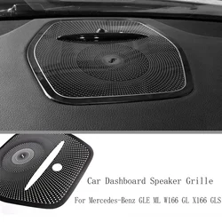Car Dashboard Speaker Grille For Mercedes-Benz GLE ML W166 GL X166 GLS Dashboard Speaker Cover Decoration Replacement Parts