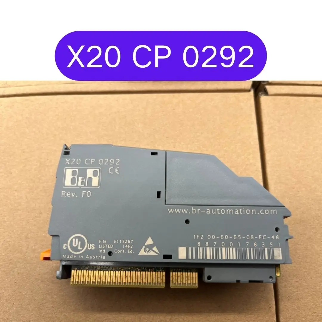 

Used X20CP0292 Module X20 CP 0292 Test OK Fast Shipping