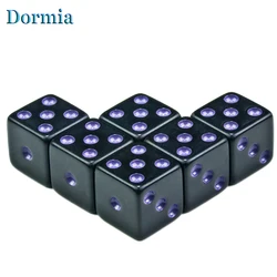 Dados Cubo de puntos coloridos, juego de mesa, juegos de azar, entretenimiento, fiesta como regalo, D6, 16mm, 6 piezas por juego