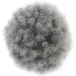 8inch Synthetic Curly Hair High Puff Short Afro Curly Wig Ponytail Drawstring Curly Hair Bun