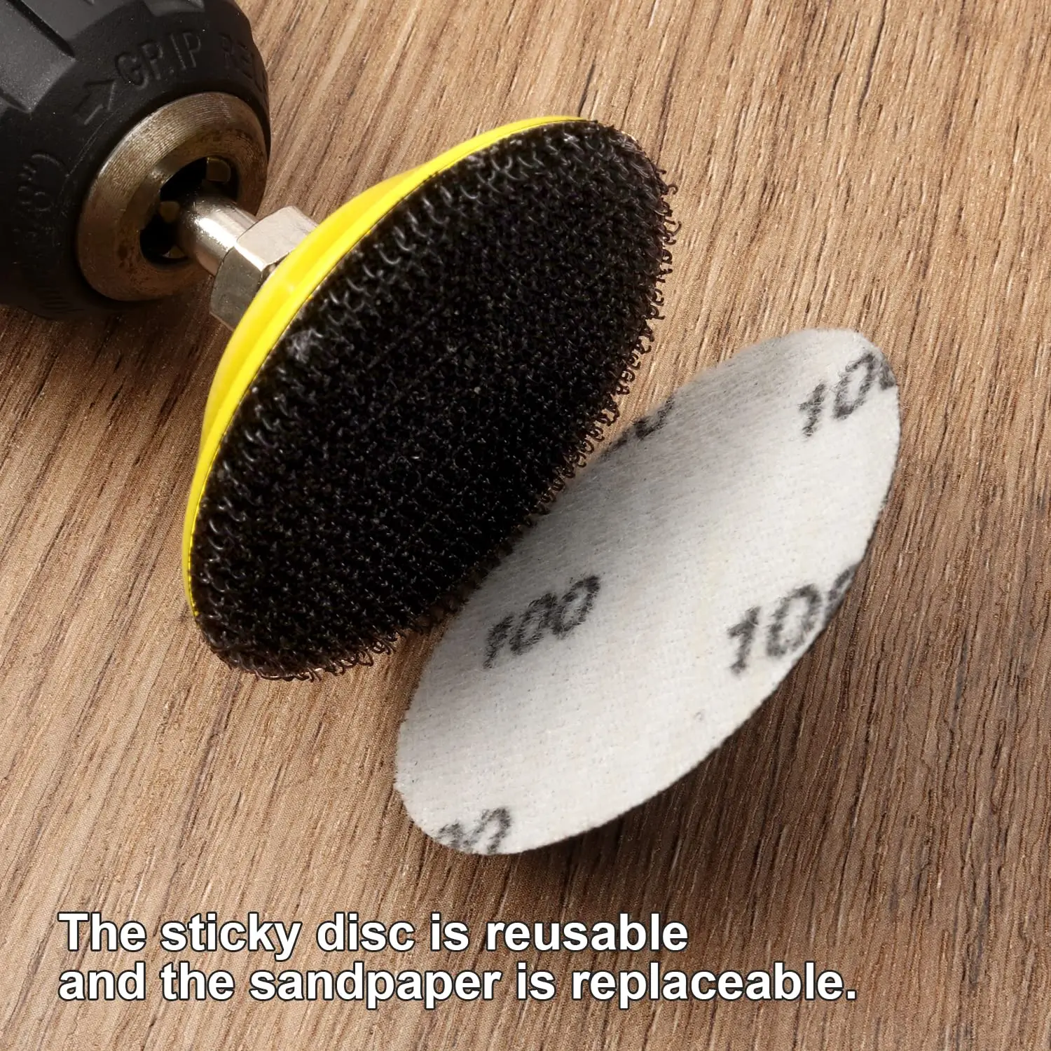 Imagem -03 - Wet Dry Hook e Loop Lixa Pads Kit Disco de Lixar Backer Plate Espuma Tampão Pad 6010000 Grades 120 Pcs