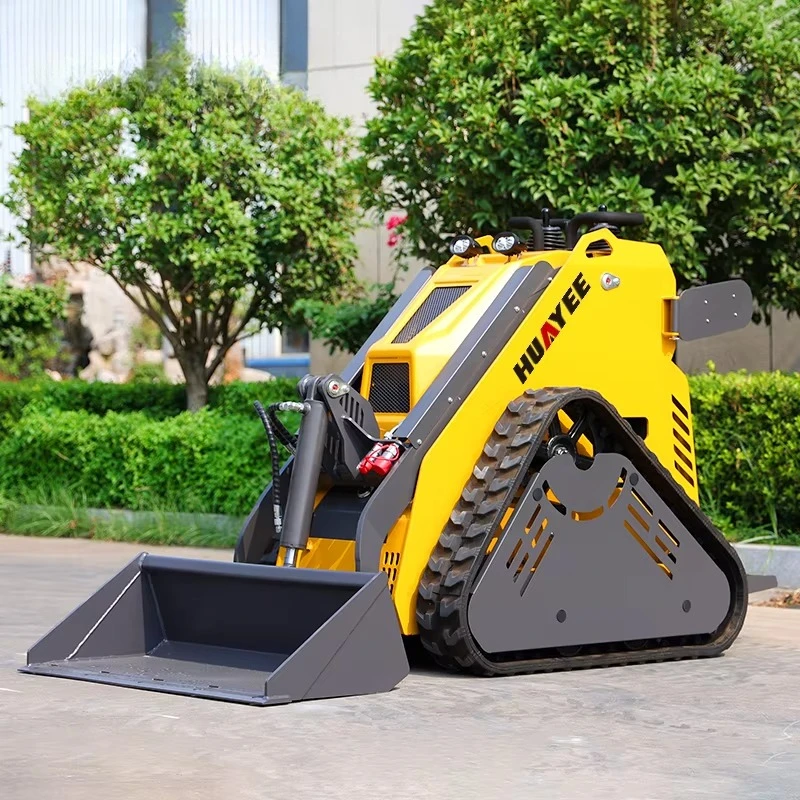 Customized Factory Direct Skid Steer Loader - Hydraulic System Crawler Type For Orchard Earth Moving