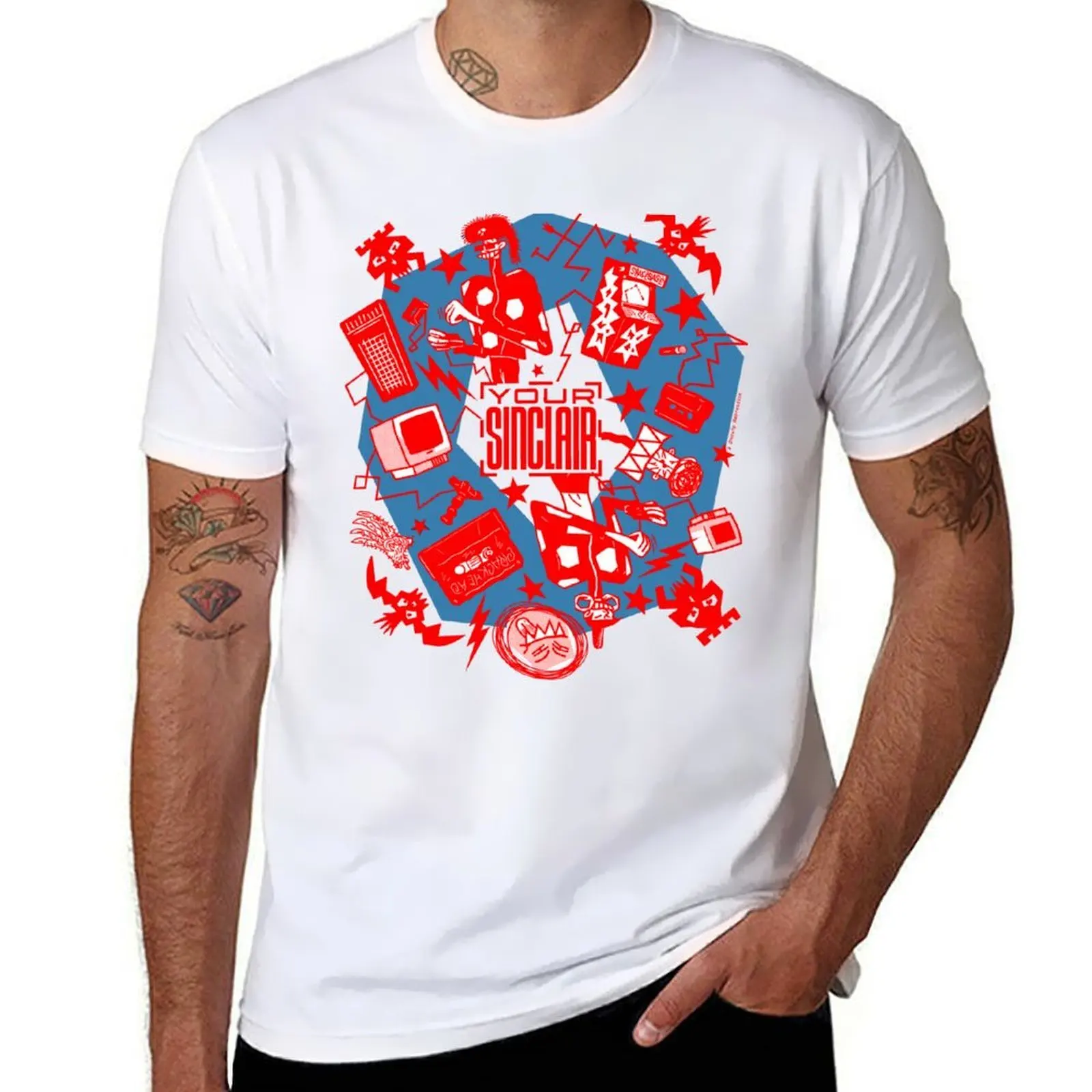 

Lost Your Sinclair magazine Holy Grail BAG COLOURWAY T-Shirt funny t shirts man man graphic t shirt T-Shirt