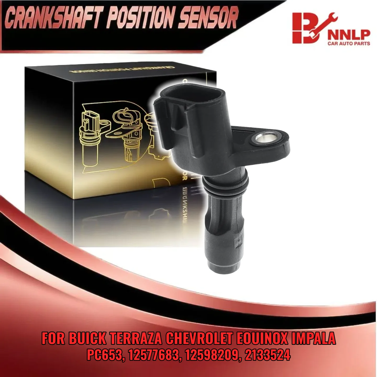 

Camshaft Position Sensor for Buick Terraza Chevrolet Impala Malibu Saturn Aura 12598209 2133524 PC653