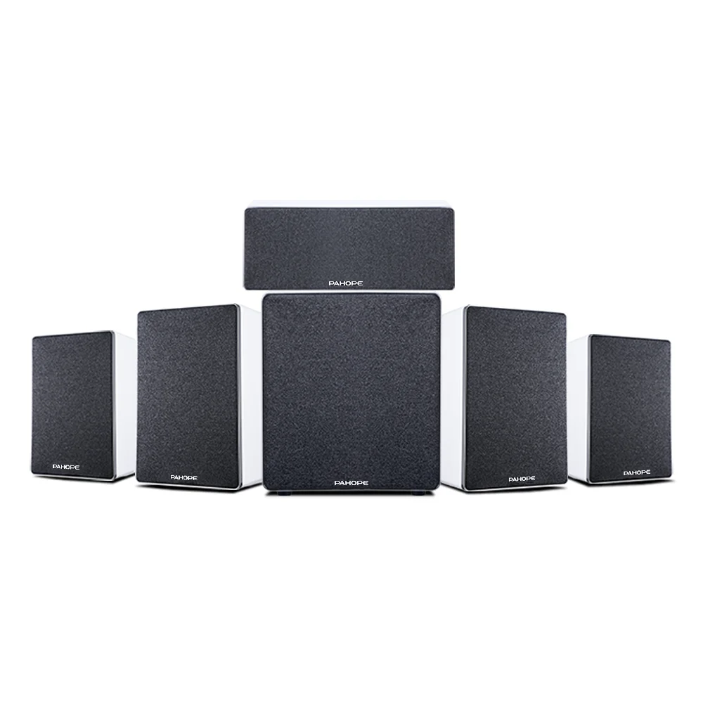 5.1 Home Theater Speaker Professional Film Surround Sound Subwoofer Speaker Independent Wooden Box KTV Passive Speaker