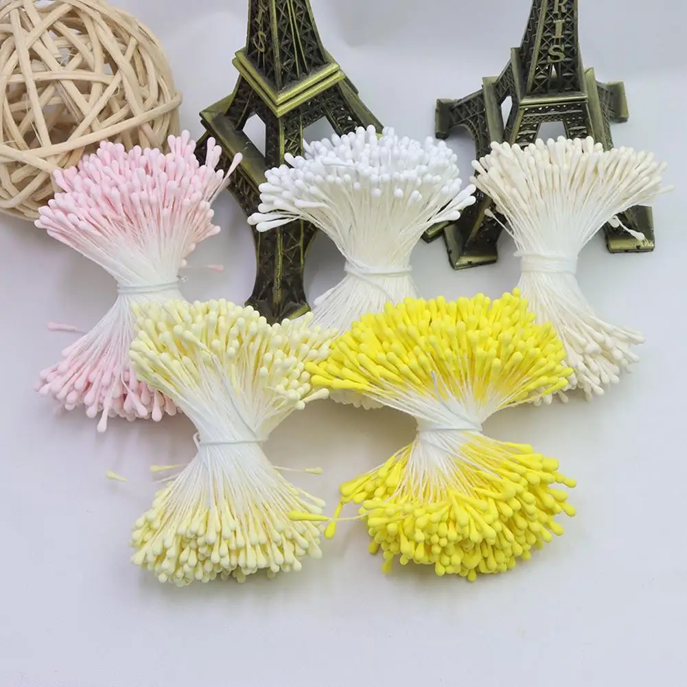 390pcs Moulti Options Artificial Flower stamen Mini Pearl Floral pistil For Wedding Party Home Decoration DIY Accessories ﻿