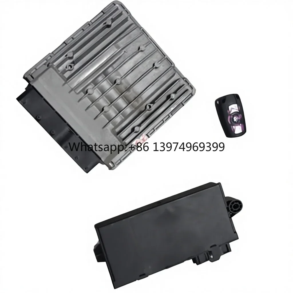Used Engine Control Unit Anti-theft Computer CAS3 Ignition Kit Start Kit for BMW 3 Series E90 325 330 N52 V80  OE 7594941