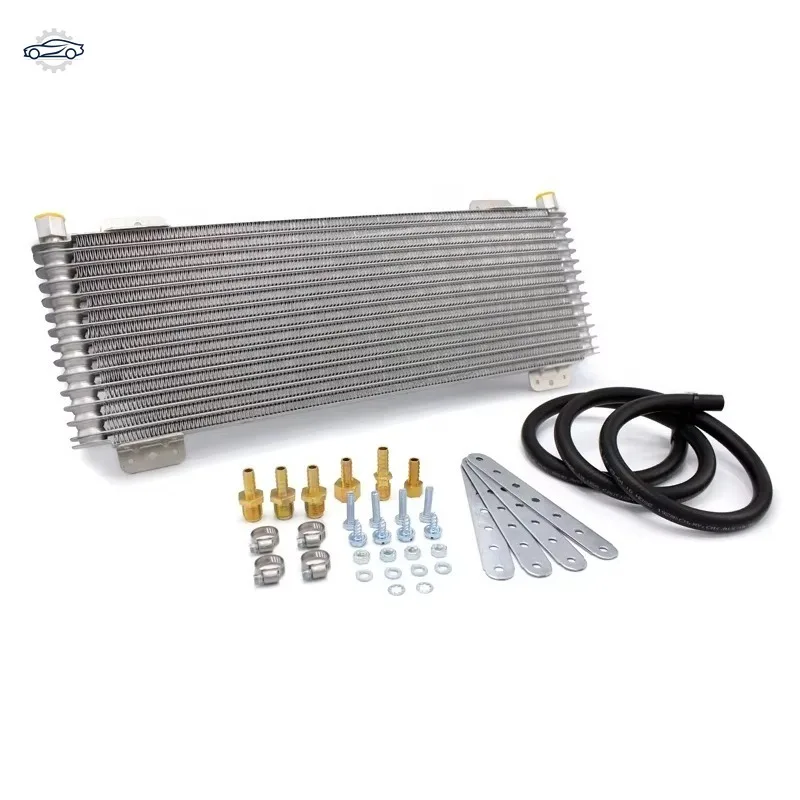 LPD47391 Oil Cooler Transmission With Mounting Hardware for Low Pressure Drop 40,000 GVW Radiator Oil Cooler
