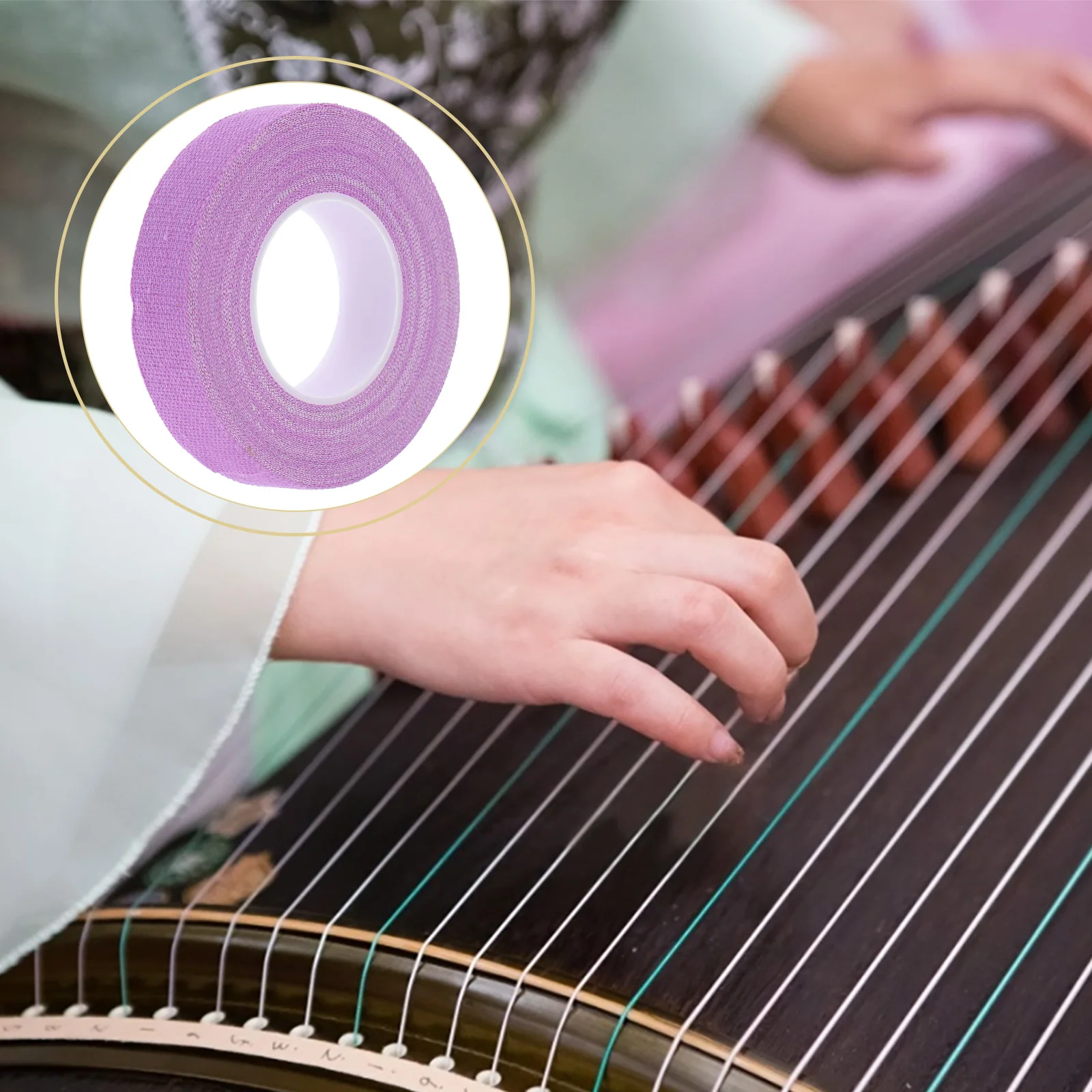 

7pcs Guzheng Finger Tapes Breathable Anti-Allergic For Guzheng Pipa Performance Professional Replacement Supplies Instrument