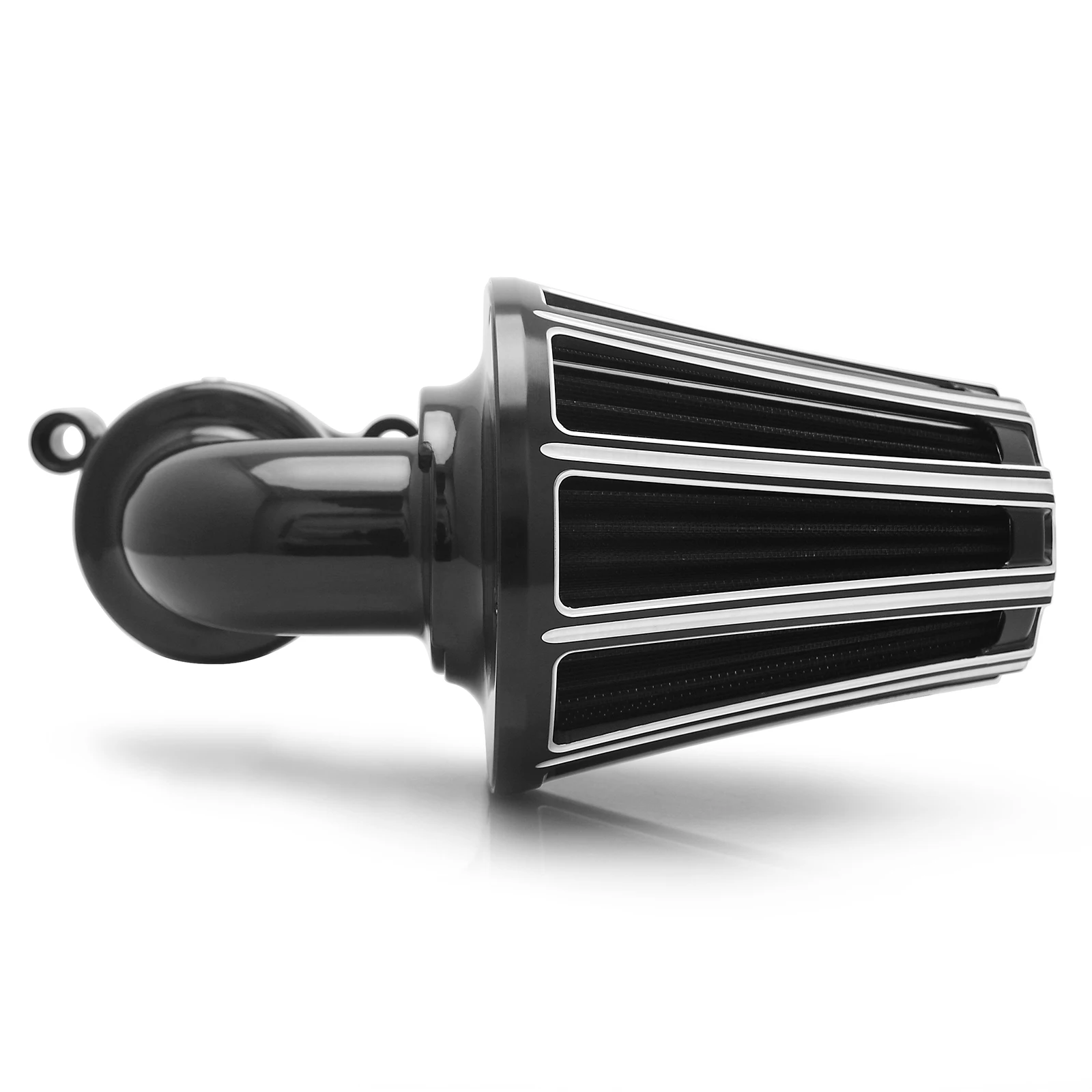 High Flow Air Filter Intake System for Sportster Dyna Softail & Touring with Inverted Cone Design