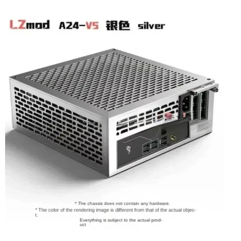 Lzmod 5L Mini A24-V5 Chassis A Single Display Double Slot Chamferer Biface Power Supply 1U Itx