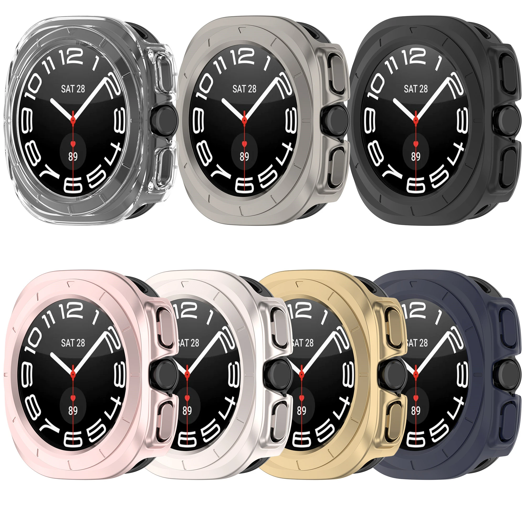 

for Samsung watch ultra 47mm case Shockproof and drop-proof Smartwatch accessories