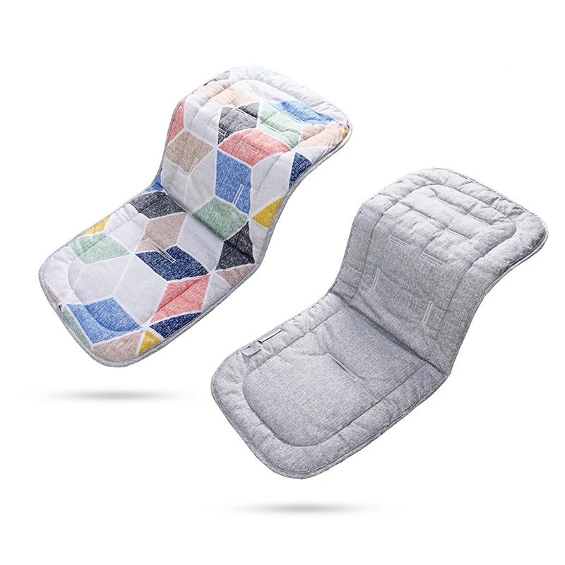 

1pcs Comfortable Cotton Baby Stroller Pad Four Seasons General Soft Seat Cushion Child Cart Seat Mat Kids Pushchair Cushion
