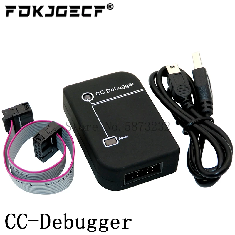 Zigbee 에뮬레이터 CC-디버거 USB 프로그래머 CC2531 CC2540 스니퍼(8DBI 안테나 포함) Bluetooth 모듈 커넥터 다운로더 케이블