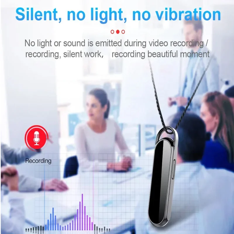 1080P كاميرا الحركة Oculta زاوية رؤية واسعة المحمولة الصغيرة Nacklace الصوت والفيديو صوت DV الإملاء 8-128GB كاميرا مسجل رقمي