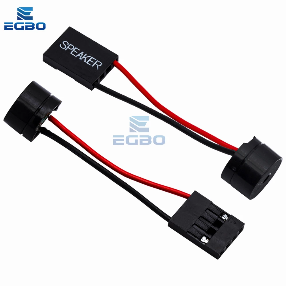 5PCS EGBO Mini Plug Speaker For PC Interanal BIOS Computer Motherboard Mini Onboard Case Buzzer Board Beep Alarm NEW