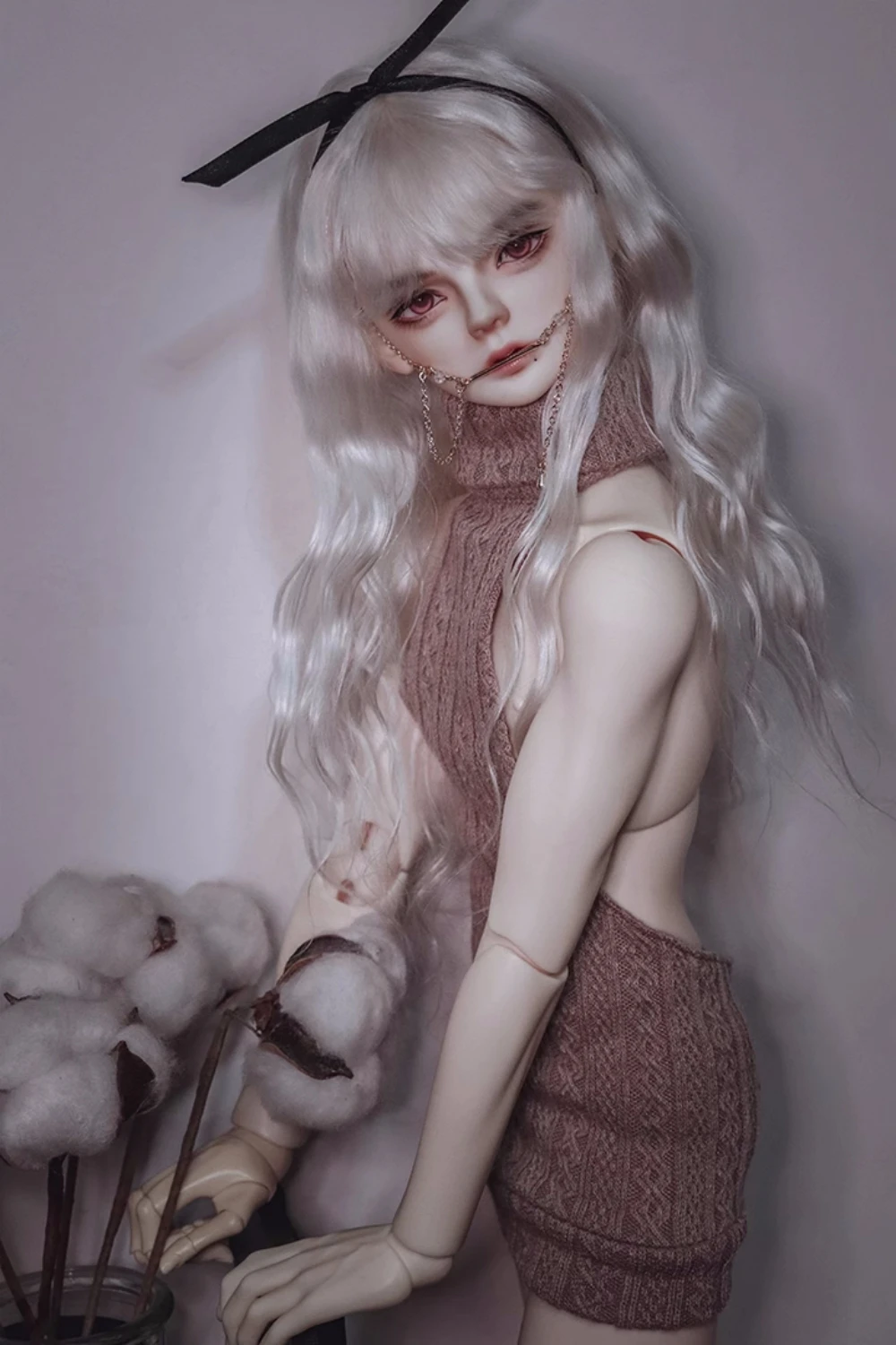 BJD Doll Clothes in stock fit 1/3 halter sweater Mature sexy doll accessories