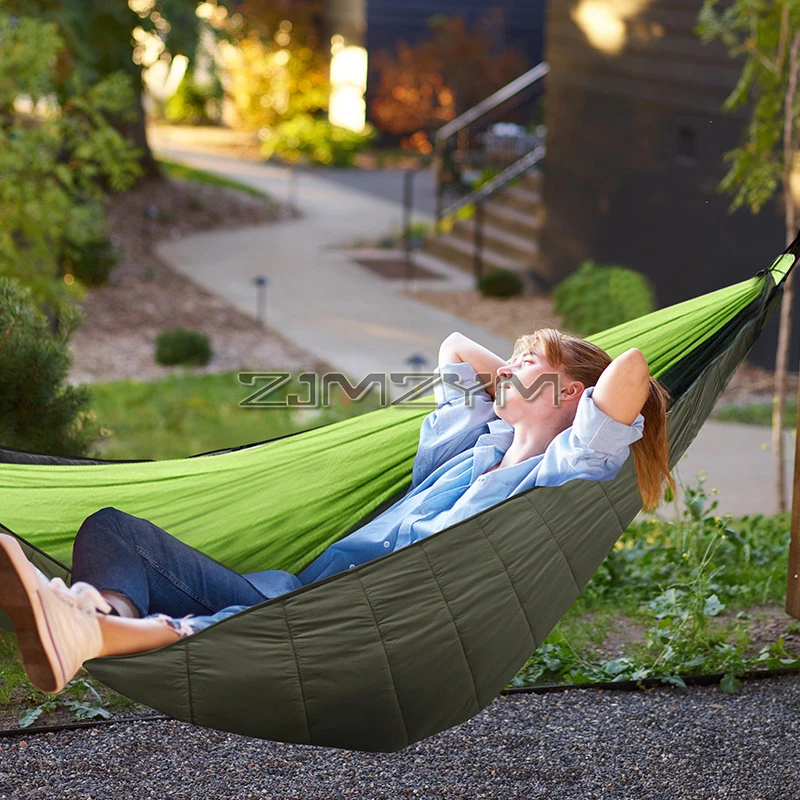 Camping Hammock Underquilt Full Length Big Size Under Quilts for Hammocks, Camping Backpacking Winter Cold Weather Warm Blanket