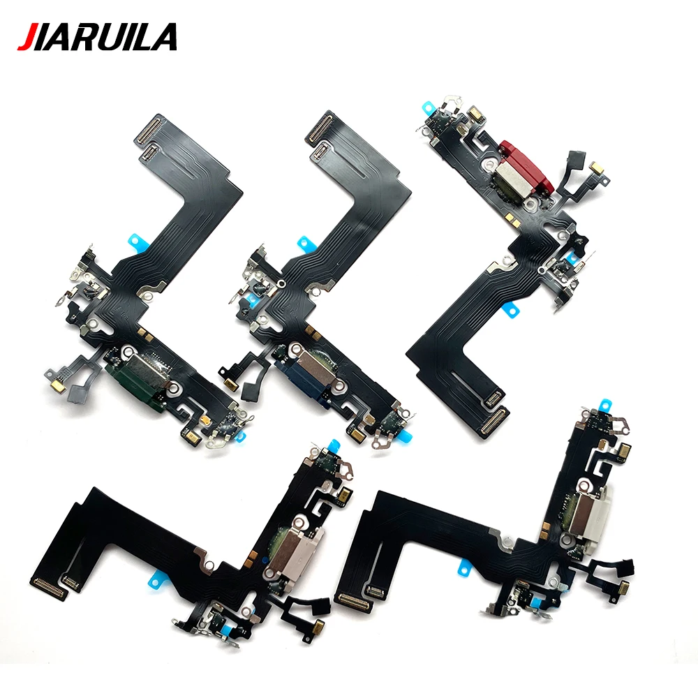 10 Pcs USB Charging Port Charger Dock Connector Charging Flex Cable For IPhone 13 Pro Max 13 mini