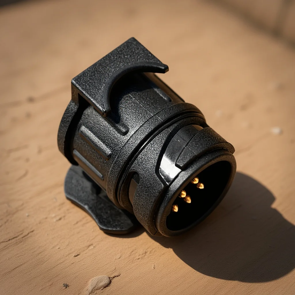 

Durable 13 Pin to 7 Pin Trailer Adapter Waterproof 12V Towing Connector Socket Plug for Caravan RV Boat Protection