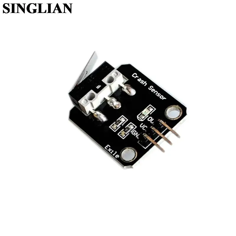 Electronic Building Block Crash Sensor Module Impact Sensor Collision Module For Intelligent Robot