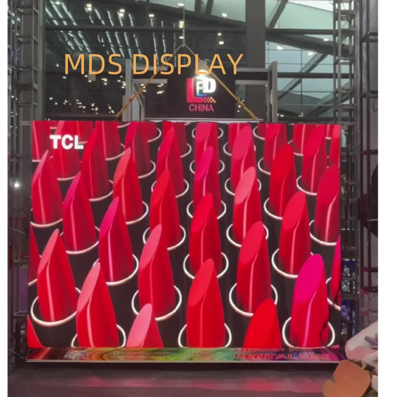 MDS Folding LED Display Indoor Outdoor  Full Color Screen High Resolution LED Video Wall  Panel Advertising Event Retail