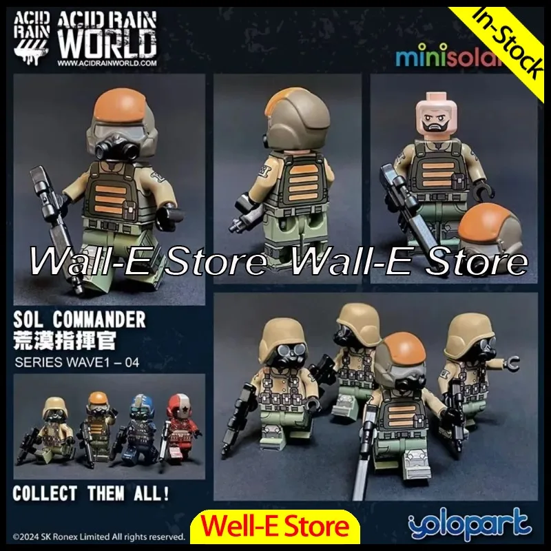 

Soldier Marine Infantry Commander Full Set Acid Rain War Xyolopart Series WAVE2-06/07/08/09 WAVE1 About 45mm Action Figure Model