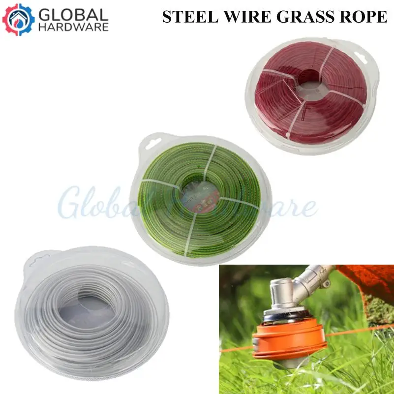 

New Model 3.0MM Diameter Saw Tooth Trimmer Line,String Trimmer,Nylon Cord for Brush Cutter Lawn Mower Replacement Spare Parts