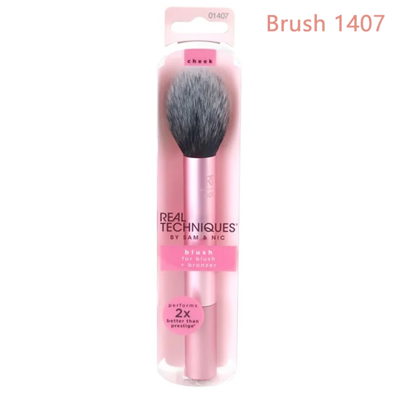 Ensemble d\'outils de pinceaux de maquillage, poudre cosmétique, fard à barrage, fond de teint, blush, mélange, beauté, techniques réelles, pinceau,