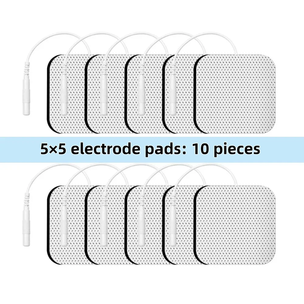 

Электроды для массажного оборудования, самоклеящиеся гелевые подушечки, 5×5 см, 10 в упаковке