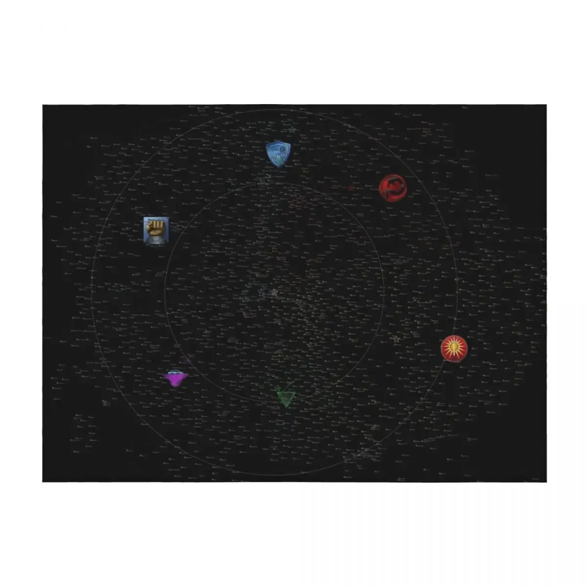 

Map of the Inner Sphere ca. 3048 (transparent) Throw Blanket Soft Beds Moving Stuffeds Decorative Sofas Blankets