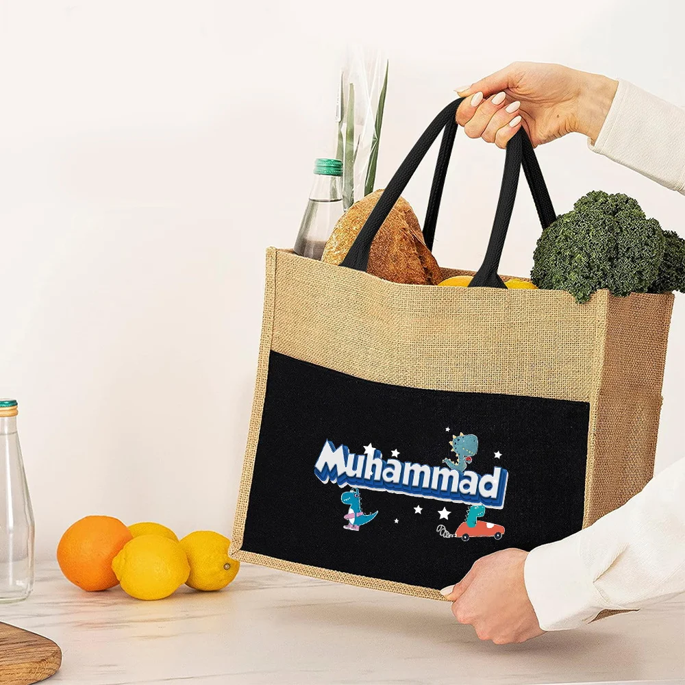 Personalized Customized Shopping Bags Fashionable Handbags Portable Outdoor Storage Bags Customized Products